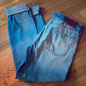 Madewell Rail Straight Jeans